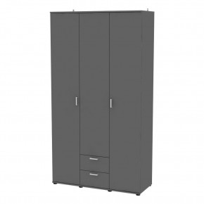 Шкаф Ольга H54 (Графит) в Губкинском - gubkinskiy.mebel24.online | фото