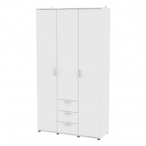 Шкаф Ольга H57 (Белый) в Губкинском - gubkinskiy.mebel24.online | фото