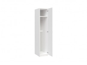 Шкаф ПЕГАС однодверный, цвет белый в Губкинском - gubkinskiy.mebel24.online | фото 2