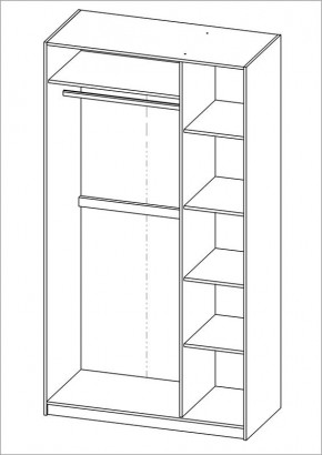 Шкаф ПЕГАС трехдверный, цвет белый в Губкинском - gubkinskiy.mebel24.online | фото