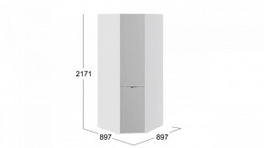 Шкаф платяной Глосс СМ-319.07.312 в Губкинском - gubkinskiy.mebel24.online | фото 3