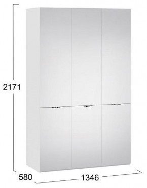 Шкаф платяной Глосс СМ-319.07.433 в Губкинском - gubkinskiy.mebel24.online | фото 4