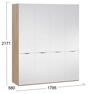 Шкаф платяной Глосс СМ-319.07.443 в Губкинском - gubkinskiy.mebel24.online | фото 4