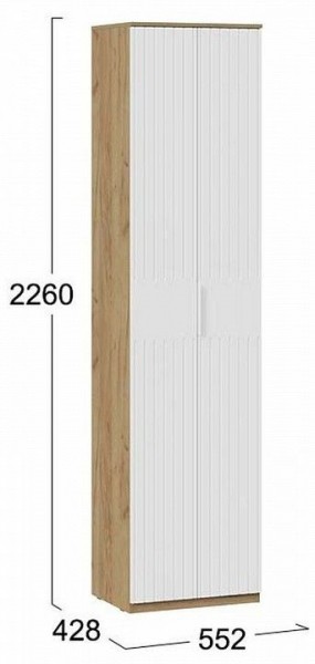 Шкаф платяной Хилтон Исп. 2 в Губкинском - gubkinskiy.mebel24.online | фото 7