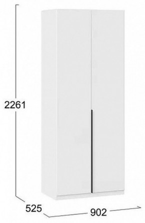 Шкаф платяной Тесса в Губкинском - gubkinskiy.mebel24.online | фото 4