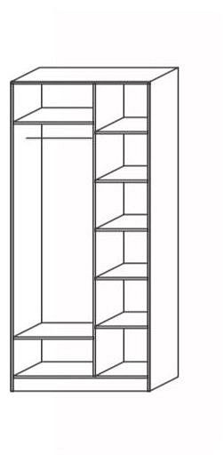 Шкаф платяной Венеция в Губкинском - gubkinskiy.mebel24.online | фото 2