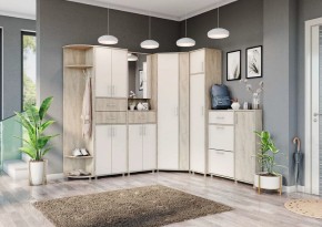 ГРАФ Шкаф с 2 ящиками по центру (перламутр) в Губкинском - gubkinskiy.mebel24.online | фото 3