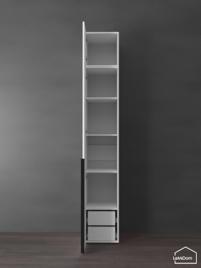 Шкаф с антресолью Linnea MHR-1A-4 2450х400х510 (Белый-М 11.1.2) в Губкинском - gubkinskiy.mebel24.online | фото 6