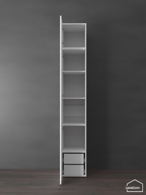 Шкаф с антресолью Linnea MHR-1POA-4 2450х400х510 (Белый-М 11.1.2) в Губкинском - gubkinskiy.mebel24.online | фото 6