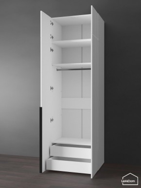 Шкаф с антресолью Linnea MHR-2A-3 2450х800х510 (Белый-М 11.1.2) в Губкинском - gubkinskiy.mebel24.online | фото 5