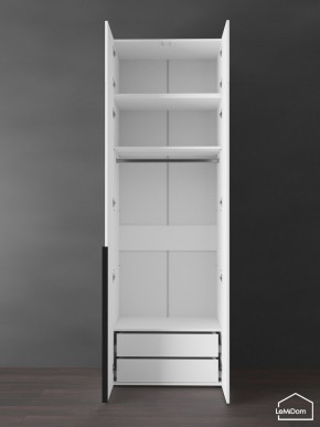 Шкаф с антресолью Linnea MHR-2A-3 2450х800х510 (Белый-М 11.1.2) в Губкинском - gubkinskiy.mebel24.online | фото 6