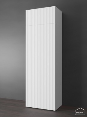 Шкаф с антресолью Linnea MHR-2POA-2 2450х800х510 (Белый-М 11.1.2) в Губкинском - gubkinskiy.mebel24.online | фото 1