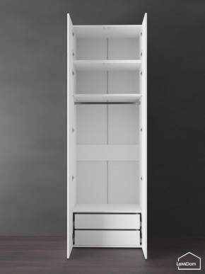Шкаф с антресолью Linnea MHR-2POA-3 2450х800х510 (Белый-М 11.1.1) в Губкинском - gubkinskiy.mebel24.online | фото 5