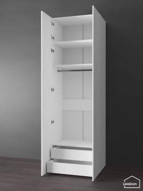 Шкаф с антресолью Linnea MHR-2POA-3 2450х800х510 (Белый-М 11.1.2) в Губкинском - gubkinskiy.mebel24.online | фото 6