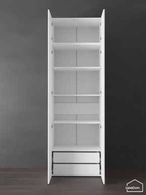 Шкаф с антресолью Linnea MHR-2POA-4 2450х800х510 (Белый-М 11.1.1) в Губкинском - gubkinskiy.mebel24.online | фото 6