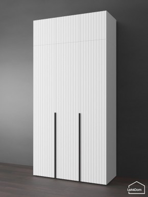 Шкаф с антресолью Linnea MHR-3A-1 2450х1200х510 (Белый-М 11.1.2) в Губкинском - gubkinskiy.mebel24.online | фото 1