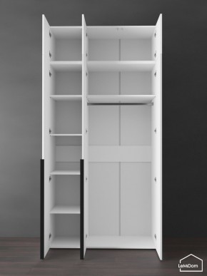Шкаф с антресолью Linnea MHR-3A-1 2450х1200х510 (Белый-М 11.1.2) в Губкинском - gubkinskiy.mebel24.online | фото 5