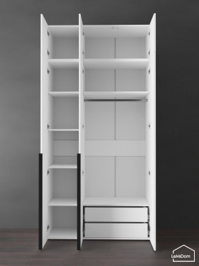 Шкаф с антресолью Linnea MHR-3A-2 2450х1200х510 (Белый-М 11.1.2) в Губкинском - gubkinskiy.mebel24.online | фото 6