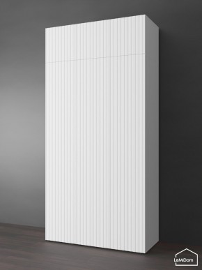 Шкаф с антресолью Linnea MHR-3POA-1 2450х1200х510 (Белый-М 11.1.1) в Губкинском - gubkinskiy.mebel24.online | фото