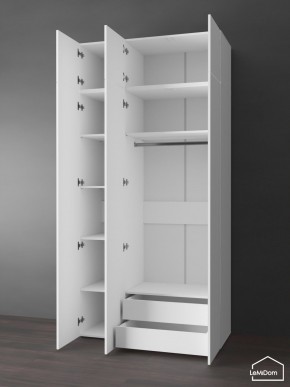 Шкаф с антресолью Linnea MHR-3POA-2 2450х1200х510 (Белый-М 11.1.1) в Губкинском - gubkinskiy.mebel24.online | фото 5