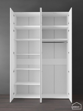 Шкаф с антресолью Linnea MHR-4POA-1 2450х1600х510 (Белый-М 11.1.1) в Губкинском - gubkinskiy.mebel24.online | фото 4