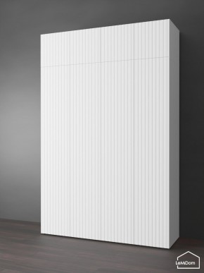 Шкаф с антресолью Linnea MHR-4POA-2 2450х1600х510 (Белый-М 11.1.2) в Губкинском - gubkinskiy.mebel24.online | фото
