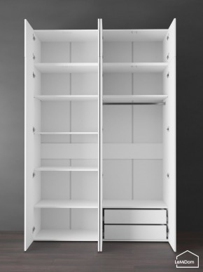Шкаф с антресолью Linnea MHR-4POA-2 2450х1600х510 (Белый-М 11.1.2) в Губкинском - gubkinskiy.mebel24.online | фото 5
