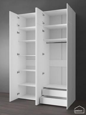 Шкаф с антресолью Linnea MHR-4POA-2 2450х1600х510 (Белый-М 11.1.2) в Губкинском - gubkinskiy.mebel24.online | фото 6