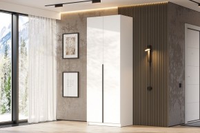 Шкаф ШК-5 + 4 полки + ящики (800) Белый текстурный в Губкинском - gubkinskiy.mebel24.online | фото 3