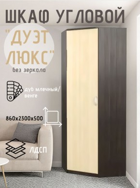 Шкаф угловой Дуэт Люкс без зеркала в Губкинском - gubkinskiy.mebel24.online | фото 3