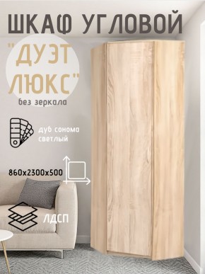 Шкаф угловой Дуэт Люкс без зеркала в Губкинском - gubkinskiy.mebel24.online | фото 5