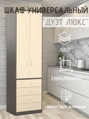 Шкаф универсальный Дуэт Люкс в Губкинском - gubkinskiy.mebel24.online | фото 3
