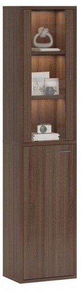 Шкаф-витрина Домино СУ(ш1в2)+1ФГ+1ФС в Губкинском - gubkinskiy.mebel24.online | фото 2