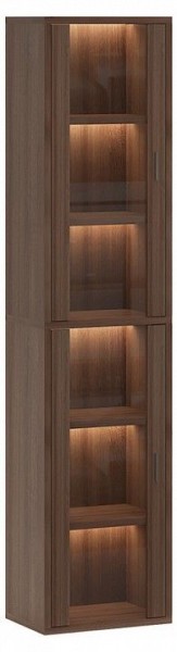 Шкаф-витрина Домино СУ(ш1в2)+2ФС в Губкинском - gubkinskiy.mebel24.online | фото