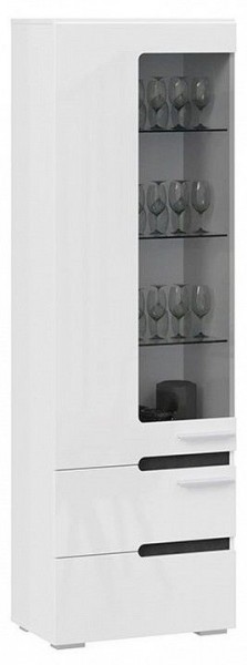 Шкаф-витрина Фьюжн ТД-260.07.25 в Губкинском - gubkinskiy.mebel24.online | фото 2