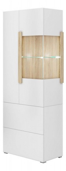 Шкаф-витрина Куба 1714 в Губкинском - gubkinskiy.mebel24.online | фото