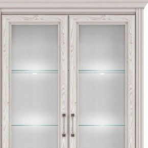Шкаф-витрина Стилиус с подсветкой B169-REG2W2S в Губкинском - gubkinskiy.mebel24.online | фото 2