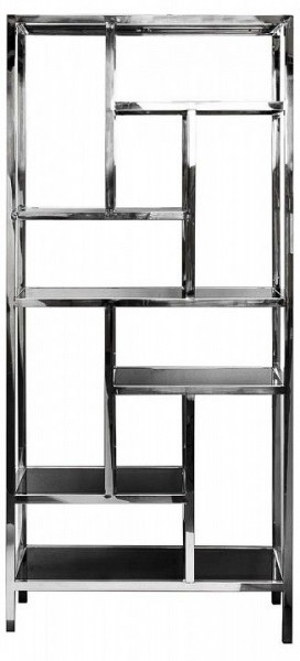Стеллаж 46AS-SH1076-SILVER в Губкинском - gubkinskiy.mebel24.online | фото 2