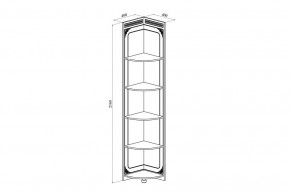Стеллаж Ассоль АС-54 в Губкинском - gubkinskiy.mebel24.online | фото 4