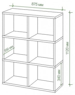 Стеллаж Бартоло СПД 2-3 в Губкинском - gubkinskiy.mebel24.online | фото 2