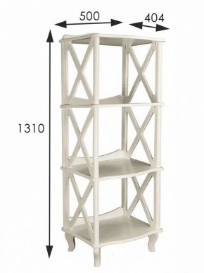 Стеллаж Джульетта 3 в Губкинском - gubkinskiy.mebel24.online | фото 4