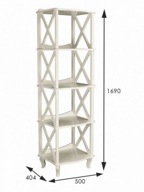 Стеллаж Джульетта 4 в Губкинском - gubkinskiy.mebel24.online | фото 8