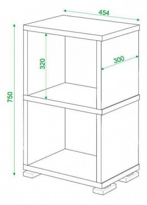 Стеллаж Домино СБ-15/2 в Губкинском - gubkinskiy.mebel24.online | фото 3