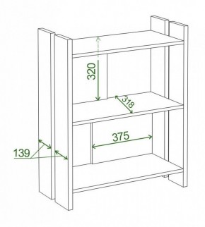 Стеллаж Домино СТЛ-ОН в Губкинском - gubkinskiy.mebel24.online | фото 2