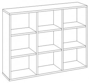 Стеллаж Домино СУ(ш3в1) в Губкинском - gubkinskiy.mebel24.online | фото 3