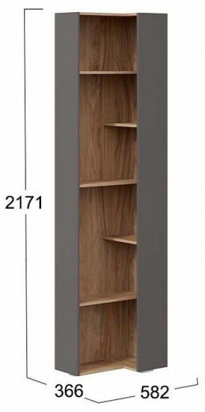 Стеллаж книжный Порто ТД-393.07.26 в Губкинском - gubkinskiy.mebel24.online | фото 7
