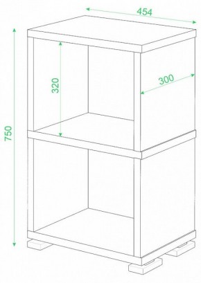 Стеллаж-колонка Домино СБ-15/2 в Губкинском - gubkinskiy.mebel24.online | фото 2