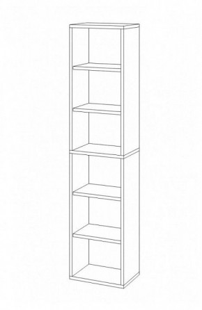 Стеллаж-колонка Домино СУ(ш1в2) в Губкинском - gubkinskiy.mebel24.online | фото 3
