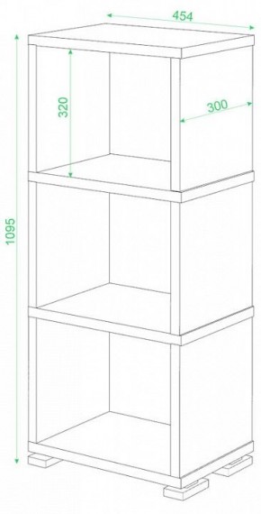 Стеллаж-колонка СБ-15/3 в Губкинском - gubkinskiy.mebel24.online | фото 2