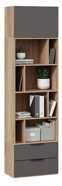 Стеллаж комбинированный Порто Исп. 2 ТД-393.07.20 в Губкинском - gubkinskiy.mebel24.online | фото 3